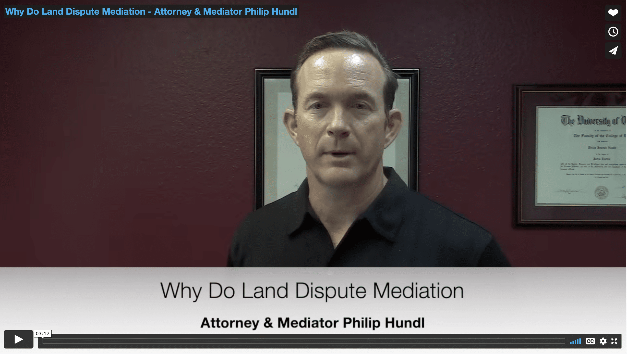 Why Do Land Dispute Mediation